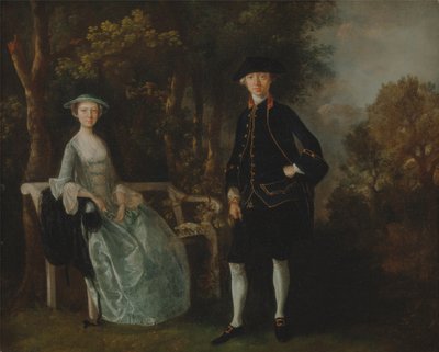 Lady Lloyd und ihr Sohn, Richard Savage Lloyd, von Hintlesham Hall, Suffolk von Thomas Gainsborough